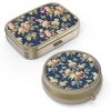 2pcs-retro Rose Floral