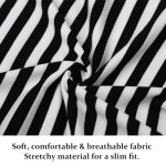 Chic Striped Off-the-Shoulder Women's Top - Image 5