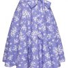 Purple White Floral