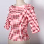 Elegant Retro-Inspired Women's Blouse with Bow Tie Accent - Image 3