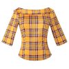 16-yellow Plaid