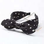 Charming 3-Pack Polka Dot Bow Headbands with Removable Rabbit Ears - Image 5