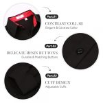 Women's Stretchable Long Sleeve Button Down Shirt - Image 3