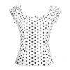 Polka Dot White
