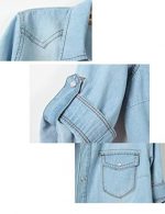 Chic Denim Crop Top with Tie-Knot Detail - Image 5
