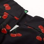 Elegant High Waist A-Line Midi Skirt with Pockets - Image 4