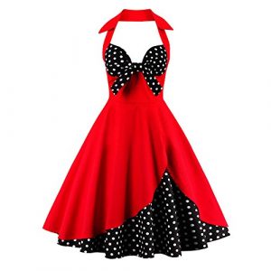 Retro-Inspired 1950s Floral Swing Dress