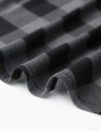 Versatile Plaid Shirt with Roll-Up Sleeves for Women - Image 6