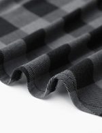 Versatile Plaid Shirt with Roll-Up Sleeves for Women - Image 6