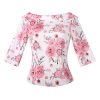 16-pink Floral