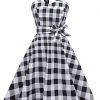 Black White Plaid