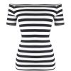 Mid Navy Stripe