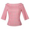 16-red Gingham