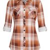 Orange Plaid