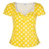 Yellow Polka Dot