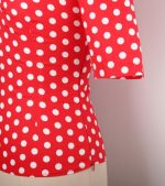 Vintage Charm Women's 1950s-Inspired Top with Sweetheart Neckline - Image 7