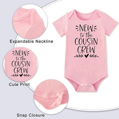 "Charming Short-Sleeve Romper for Infants" - Image 4