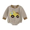 A Truck Pumpkin Striped Khaki
