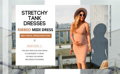 Women's Bodycon Sleeveless Midi Dress: The Perfect Blend of Elegance and Comfort - Image 7