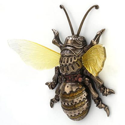 Antique Bronze Steampunk Bumblebee Wall Art Sculpture - Image 5