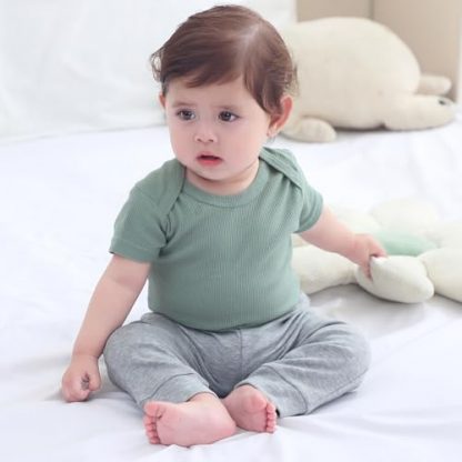 Summer Delights Baby Bodysuit and Pant Set - Image 2