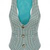 Plaid Teal