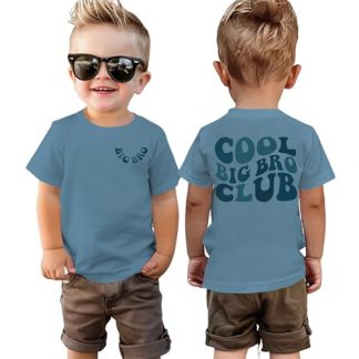 "Big Brother Club" Toddler T-Shirt: A Perfect Announcement Outfit