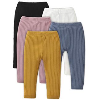 Versatile Unisex Baby Pants 5-Pack for 0-48 Months