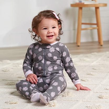 Floral Delight Baby Girl's 2-Pack Sleep 'N Play - Image 5