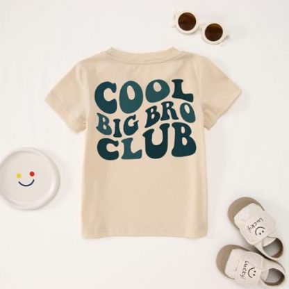 "Big Bro Club" Toddler T-Shirt: Celebrating the New Big Brother - Image 6