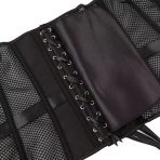 Seductive Mesh Overbust Corset with Gothic Renaissance Charm - Image 6