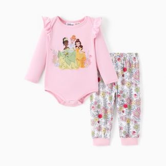 Charming Fairytale-Inspired Baby Bodysuits with Long Sleeves
