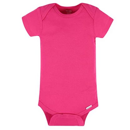 Vibrant 8-Pack Baby Girl Short Sleeve Bodysuits - Image 3