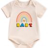 Beige Rainbow Baby