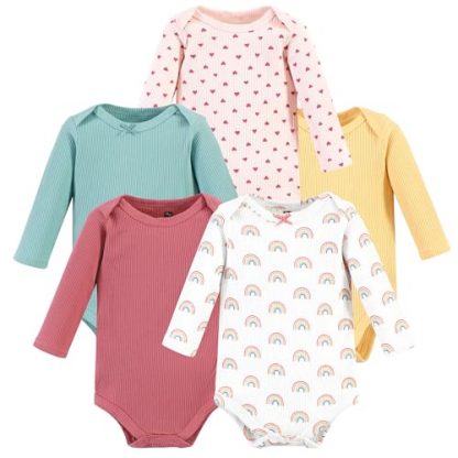 Cozy and Comfy Unisex Thermal Long Sleeve Bodysuits with Snowflake Design