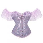 Chic Off-Shoulder Lace Corset Top & Waist Cincher