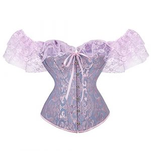 Chic Off-Shoulder Lace Corset Top & Waist Cincher