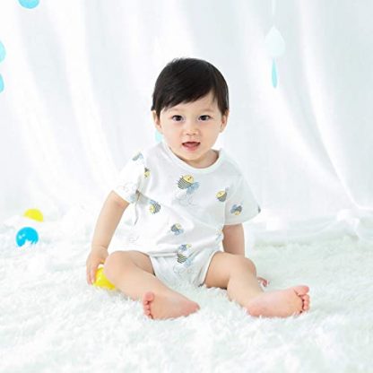 Adorable Cotton Bodysuit for Baby Boys & Girls (0-24 Months) - Image 2