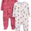 Dark Rose Forest Animals/Grey Strawberries