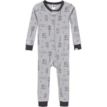 Cozy Cotton 3-Pack Baby Boy's Footless Pajamas Set - Image 2