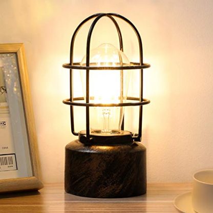 Compact Touch-Controlled Steampunk Table Lamp with Dimmable Settings - Image 5