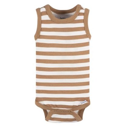 Baby Boys' Tropical Sea Turtles Sleeveless Onesies Multi-Pack - Image 4