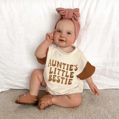 "Little Bestie" Toddler Sweatshirt and Jogger Set - Image 7