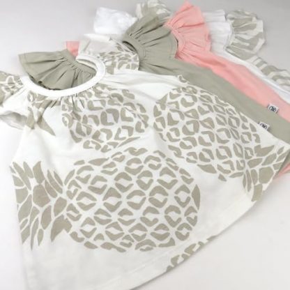 Eco-Friendly Multipack Puff Sleeve T-Shirts for Infants and Toddlers - Image 2