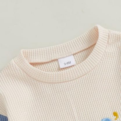 Cozy Cotton Sibling Matching Outfits for Fall and Winter - Image 6