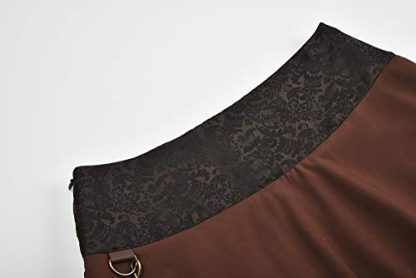 Victorian-Inspired Steampunk Pirate Skirt for Women - Image 3