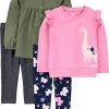 Black/Navy Floral/Olive/Pink Dinosaur