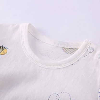 Adorable Cotton Bodysuit for Baby Boys & Girls (0-24 Months) - Image 3