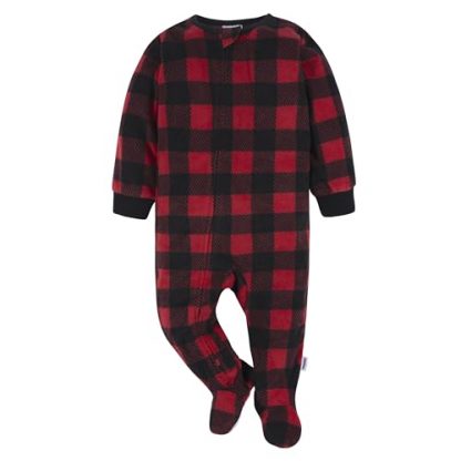 Unisex Baby Flame-Resistant Fleece Footed Pajamas (3-Pack) - Image 2