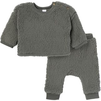 Comfy Microplush Outfit Set for Baby Boys